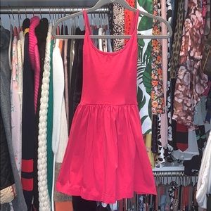 French connection hot pink mini dress